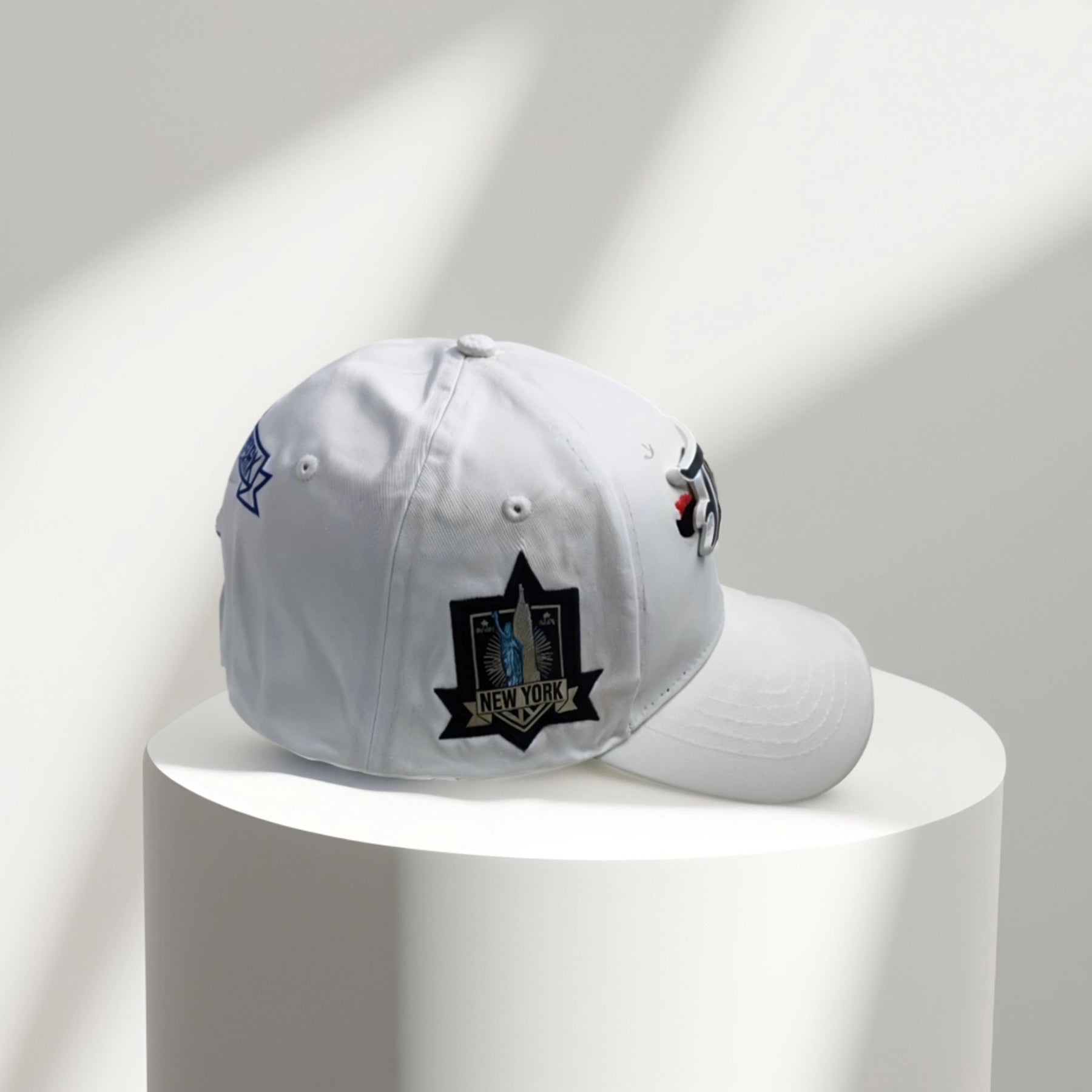 New York 3D Baseball WHITE CAP