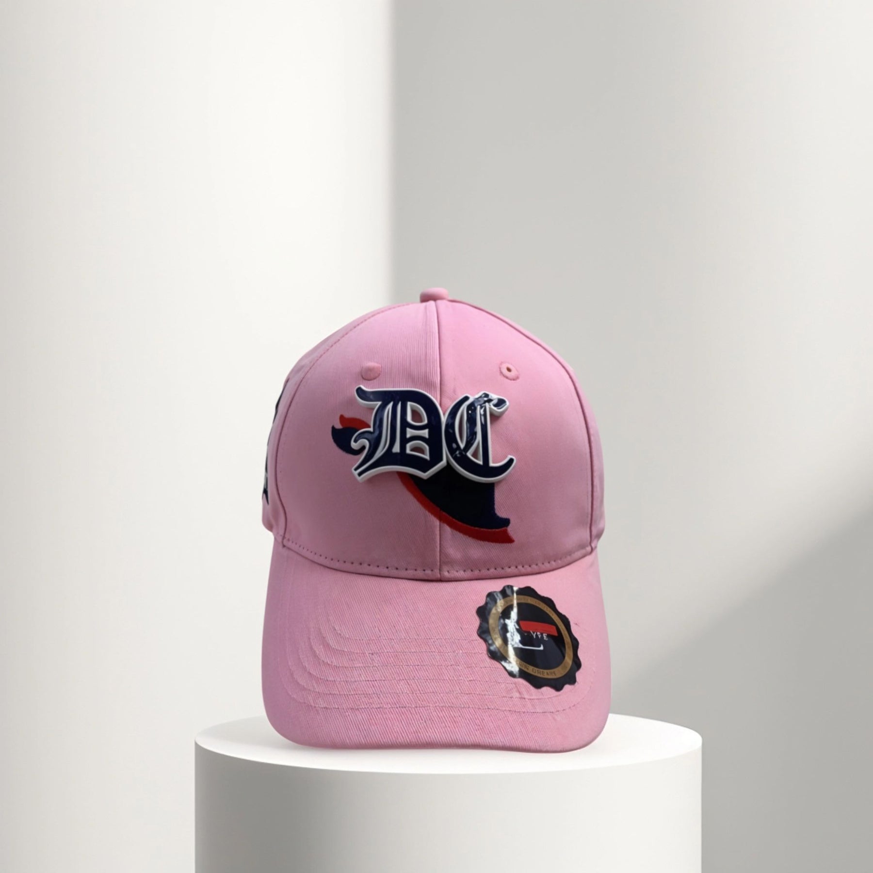 New York 3D Baseball PINK CAP