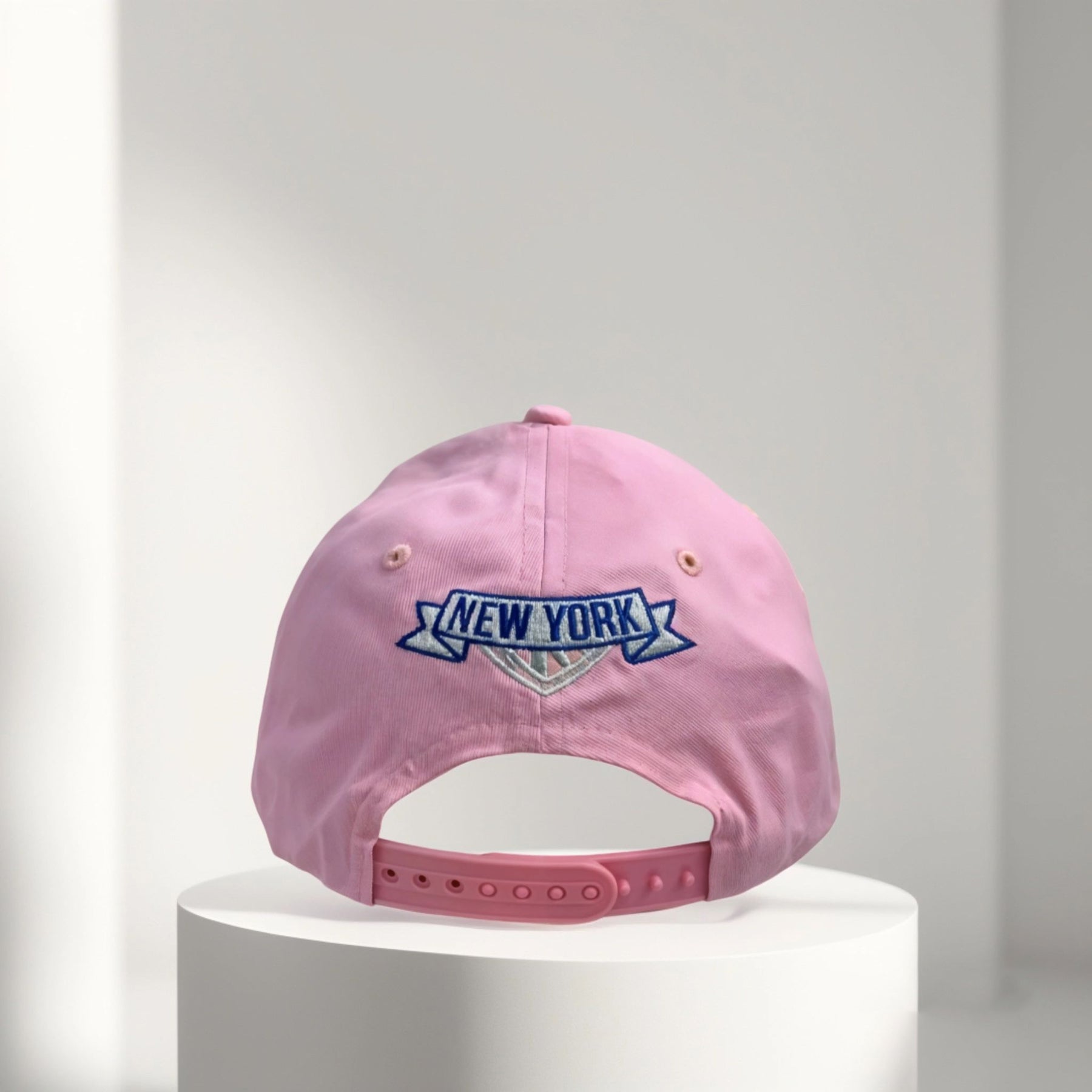 New York 3D Baseball PINK CAP